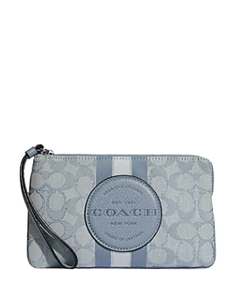 End Of Season Sale Coach Dempsey Large Corner Zip Wristlet In Signature Jacquard With Stripe And Coach Patch Best Deals On Premium Handbags End Of Season Sale Coach Dempsey Large Corner Zip Wristlet In Signature Jacquard With Stripe And Coach Patch Best Deals On Premium Handbags
