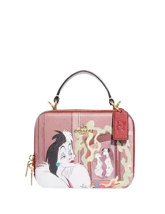 Contemporary Casual Deals Coach Disney X Coach Box Crossbody With Cruella Motif Trendy & Timeless Bags, Now On Sale Contemporary Casual Deals Coach Disney X Coach Box Crossbody With Cruella Motif Trendy & Timeless Bags, Now On Sale