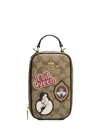 Daring Fashion Promotions Coach Disney X Coach Eva Phone Crossbody In Signature Canvas With Patches Best Deals On Premium Handbags Daring Fashion Promotions Coach Disney X Coach Eva Phone Crossbody In Signature Canvas With Patches Best Deals On Premium Handbags