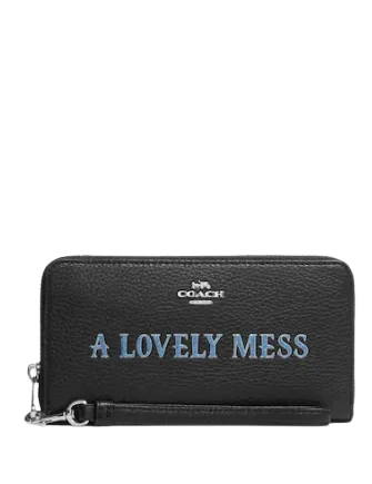 Refined Fashion Sale Coach Disney X Coach Long Zip Around Wallet With Signature Canvas Interior And A Lovely Mess Motif Fashion-Forward Bags, Now On Sale Refined Fashion Sale Coach Disney X Coach Long Zip Around Wallet With Signature Canvas Interior And A Lovely Mess Motif Fashion-Forward Bags, Now On Sale