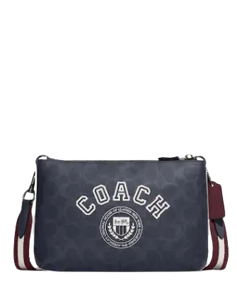 Style Revolution Coach Everett Crossbody In Signature Canvas With Varsity Motif Must-Have Bags At Irresistible Discounts Style Revolution Coach Everett Crossbody In Signature Canvas With Varsity Motif Must-Have Bags At Irresistible Discounts
