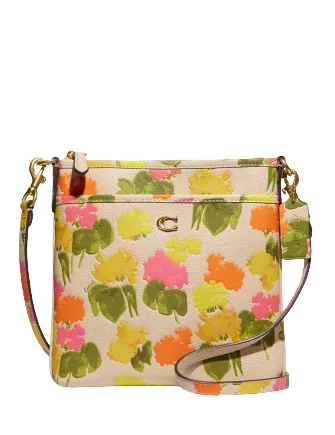 Evening Elegance Coach Floral Printed Leather Kitt Crossbody Premium Quality Bags, Budget Prices Evening Elegance Coach Floral Printed Leather Kitt Crossbody Premium Quality Bags, Budget Prices