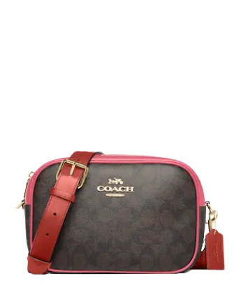 Trendy Pulse Coach Jamie Camera Bag In Signature Canvas Classic And Modern Handbags Now More Affordable
