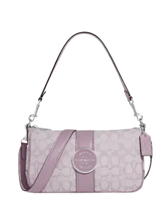 Trendy And Discounted Designer Handbags Coach Lonnie Baguette In Signature Jacquard Fashionable Bags At Must-Have Prices Trendy And Discounted Designer Handbags Coach Lonnie Baguette In Signature Jacquard Fashionable Bags At Must-Have Prices