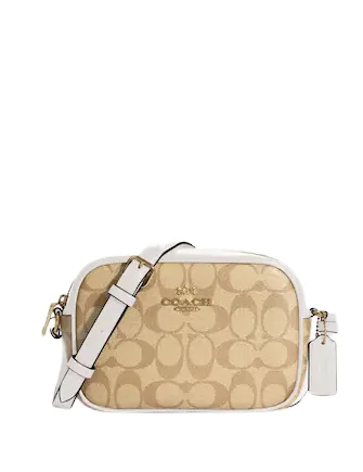 Bags For Minimalist And Functional Design Coach Mini Jamie Camera Bag In Signature Canvas Trendy Purses At Exclusive Promotional Rates Bags For Minimalist And Functional Design Coach Mini Jamie Camera Bag In Signature Canvas Trendy Purses At Exclusive Promotional Rates