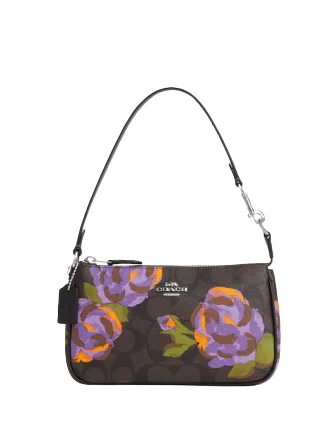 Coach Nolita 19 In Signature Canvas With Rose Print Stylish Totes, Exclusive Savings