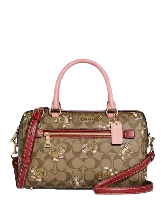 Fashion Sale Coach Rowan Satchel In Signature Canvas With Dancing Kitten Print The Bag Sale You've Been Waiting For Is Here Fashion Sale Coach Rowan Satchel In Signature Canvas With Dancing Kitten Print The Bag Sale You've Been Waiting For Is Here