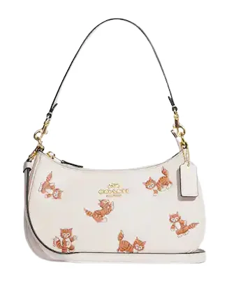 Massive Savings Coach Teri Shoulder Bag With Dancing Kitten Print Designer-Inspired Bags At Reduced Prices Massive Savings Coach Teri Shoulder Bag With Dancing Kitten Print Designer-Inspired Bags At Reduced Prices