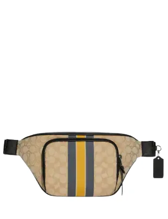 Lightweight Bags With Clearance Prices Coach Thompson Belt Bag In Signature Jacquard With Varsity Stripe Fashionable Handbags At Must-Have Prices Lightweight Bags With Clearance Prices Coach Thompson Belt Bag In Signature Jacquard With Varsity Stripe Fashionable Handbags At Must-Have Prices