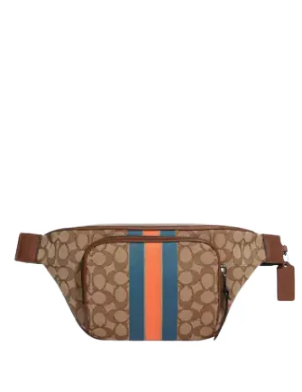 Stylish Bags With Discounts Coach Thompson Belt Bag In Signature Jacquard With Varsity Stripe Your Perfect Bag At The Perfect Price Stylish Bags With Discounts Coach Thompson Belt Bag In Signature Jacquard With Varsity Stripe Your Perfect Bag At The Perfect Price