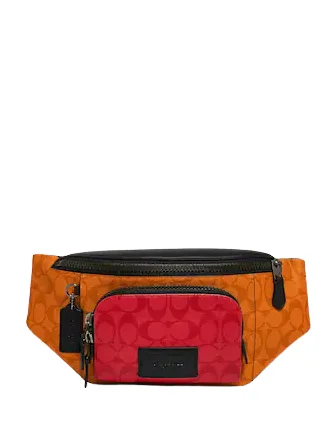 Black Friday Deals On Stylish Handbags Coach Track Belt Bag In Blocked Signature Canvas Trendy & Timeless Bags, Now On Sale Black Friday Deals On Stylish Handbags Coach Track Belt Bag In Blocked Signature Canvas Trendy & Timeless Bags, Now On Sale