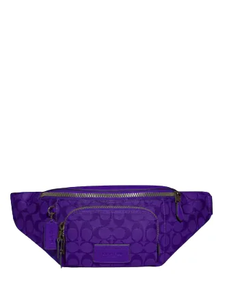 High-Quality Bags Coach Track Belt Bag In Signature Canvas Trendy Purses At Exclusive Promotional Rates High-Quality Bags Coach Track Belt Bag In Signature Canvas Trendy Purses At Exclusive Promotional Rates