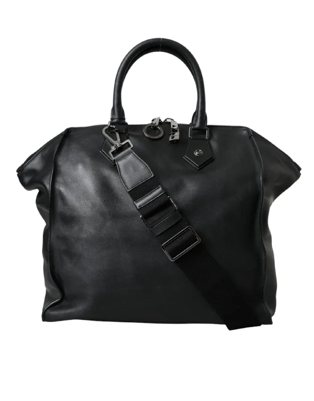 Dolce & Gabbana Washed Calfskin Biker Style Shopper Men's Bag (Pre-Owned) Everyday Bags, Budget-Friendly Dolce & Gabbana Washed Calfskin Biker Style Shopper Men's Bag (Pre-Owned) Everyday Bags, Budget-Friendly