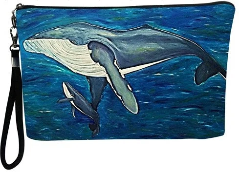 Humpback Whale Paw Pouch- Enduring Intoner Trendy Backpacks With Big Discounts