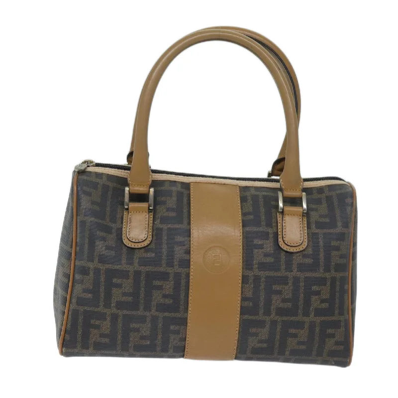 Fendi Zucca  Canvas Travel Bag (Pre-Owned) Premium Handbags At Budget-Friendly Prices