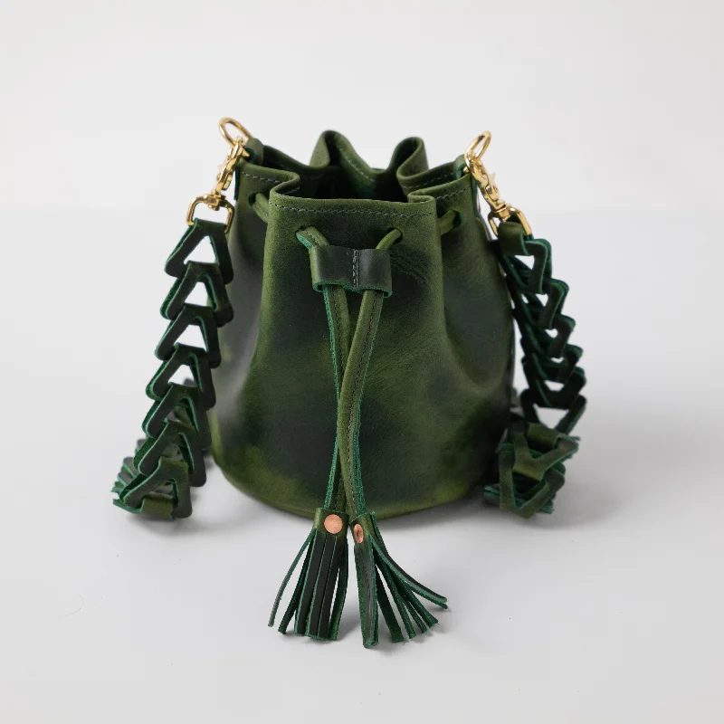 Green Cheaha Mini Bucket Bag Don't Miss Out – Shop Fashionable Bags At Special Rates