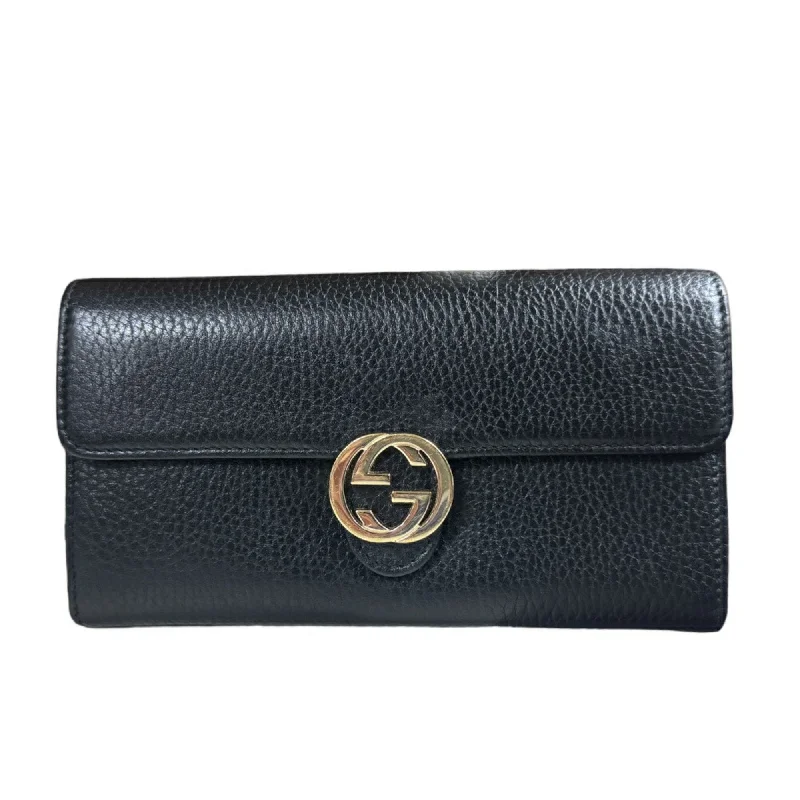 Gucci Interlocking G Leather Wallet (Pre-Owned) Modern Handbags With Stylish Discounts Gucci Interlocking G Leather Wallet (Pre-Owned) Modern Handbags With Stylish Discounts