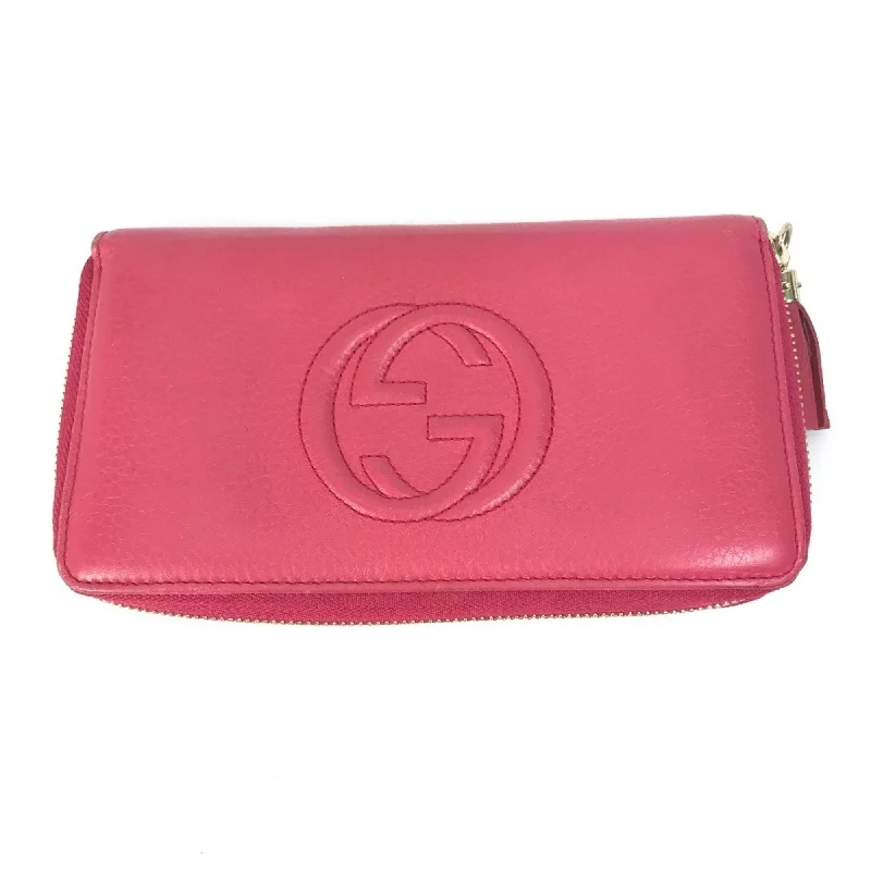 Gucci Zip Around  Leather Wallet  (Pre-Owned) Grab Stylish Bags Before They're Gone