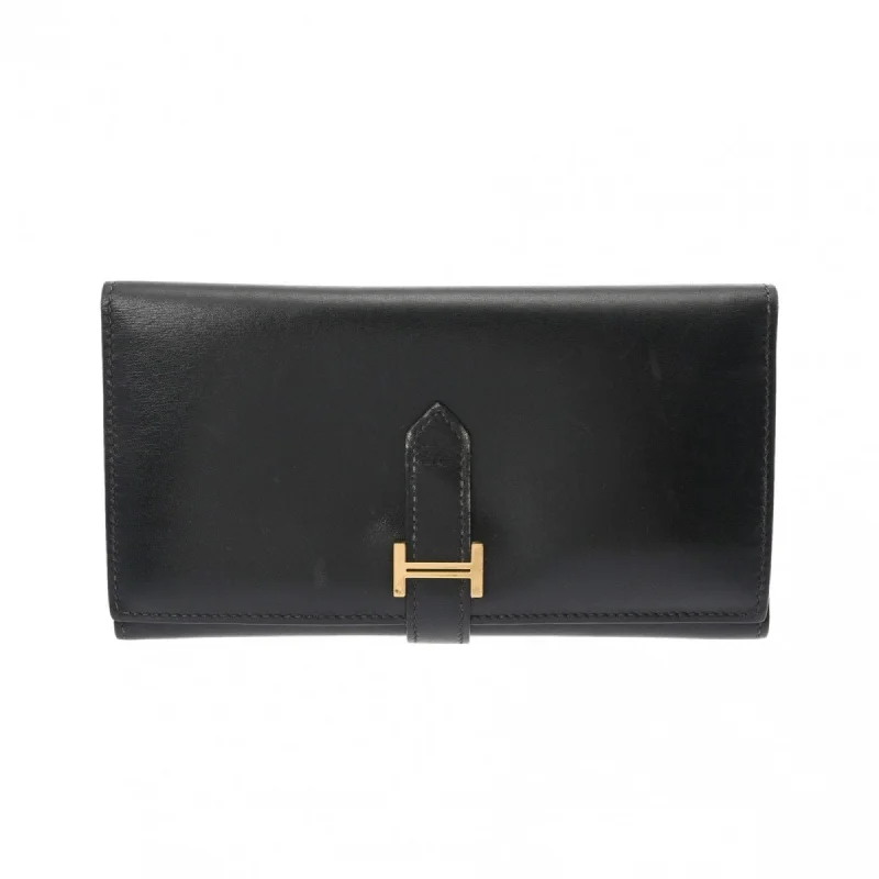 Hermès Béarn  Leather Wallet  (Pre-Owned) Everyday Elegance At Special Prices