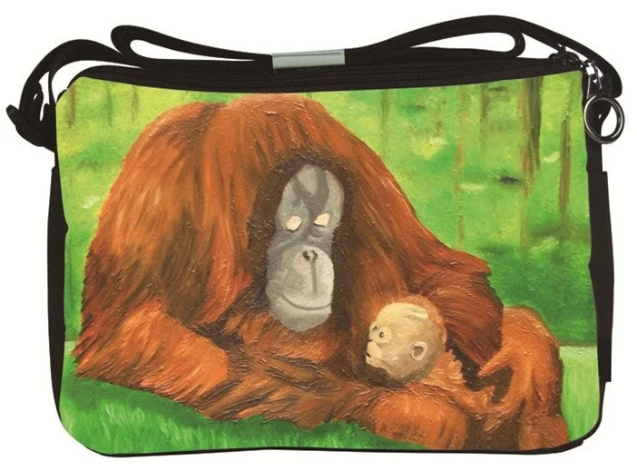 Orangutan Signature Messenger Bag- Ingenious Kin Elevate Your Style With Our Handbag Sale Orangutan Signature Messenger Bag- Ingenious Kin Elevate Your Style With Our Handbag Sale