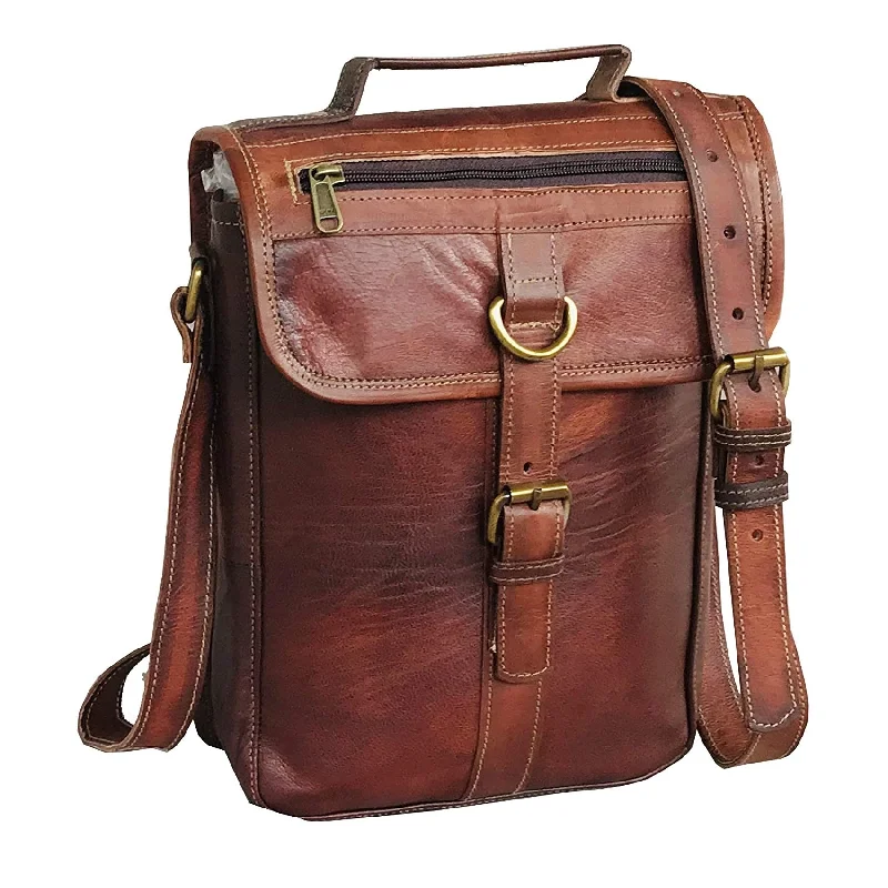 Ipad Satchel Cross Body Leather Bag Premium Quality Bags, Budget Prices