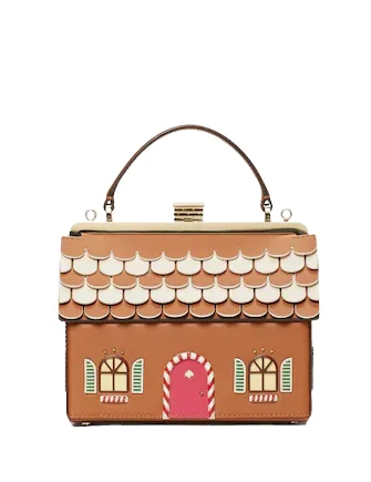 Designer Bags For Luxury Collectors With Offers Kate Spade New York Gingerbread House Crossbody Elegant Totes At Limited-Time Prices Designer Bags For Luxury Collectors With Offers Kate Spade New York Gingerbread House Crossbody Elegant Totes At Limited-Time Prices