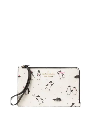 High-Quality Bags On Flash Sale Kate Spade New York Staci Medium Penguin Wristlet Modern Handbags With Stylish Discounts High-Quality Bags On Flash Sale Kate Spade New York Staci Medium Penguin Wristlet Modern Handbags With Stylish Discounts