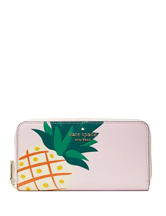Functional Bags For Busy Moms And Dads Kate Spade New York Pineapple Large Continental Wallet Premium Handbags With A Touch Of Elegance Functional Bags For Busy Moms And Dads Kate Spade New York Pineapple Large Continental Wallet Premium Handbags With A Touch Of Elegance