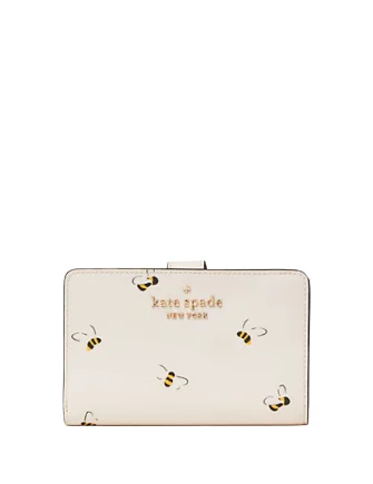 Designer Bags For Luxury Collectors With Offers Kate Spade New York Staci Bee Medium Compact Bifold Wallet The Perfect Bag Sale For A Seasonal Refresh Designer Bags For Luxury Collectors With Offers Kate Spade New York Staci Bee Medium Compact Bifold Wallet The Perfect Bag Sale For A Seasonal Refresh