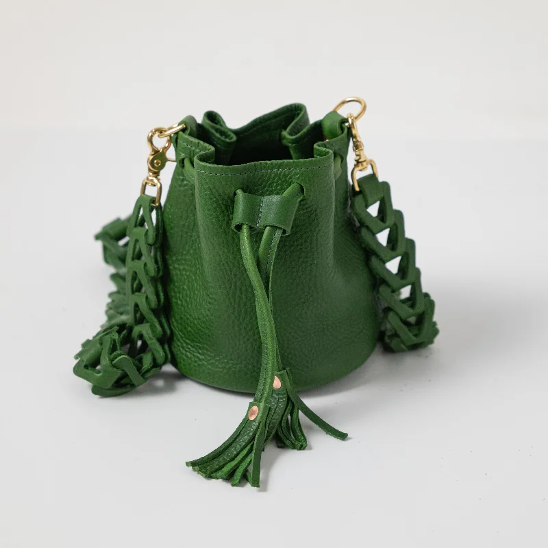 Leaf Cypress Mini Bucket Bag Trendy And Timeless Handbags Now On Sale