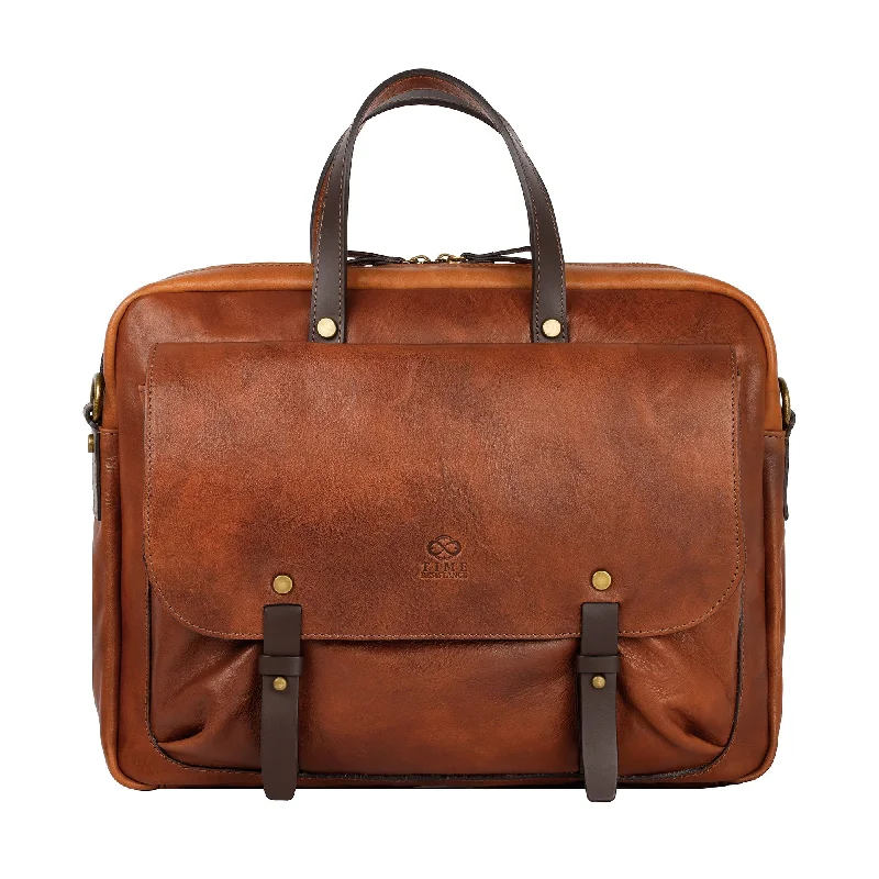 Leather Briefcase Laptop Bag - Lanark Everyday Handbags At Wallet-Friendly Rates