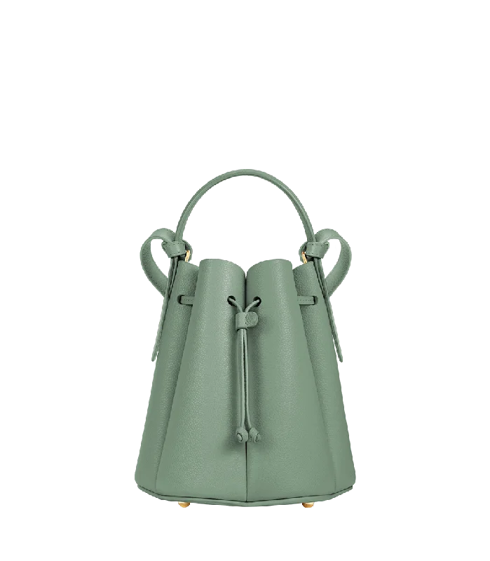Numéro Huit Mini - Textured Sage Designer Bags At Exclusive Clearance Prices