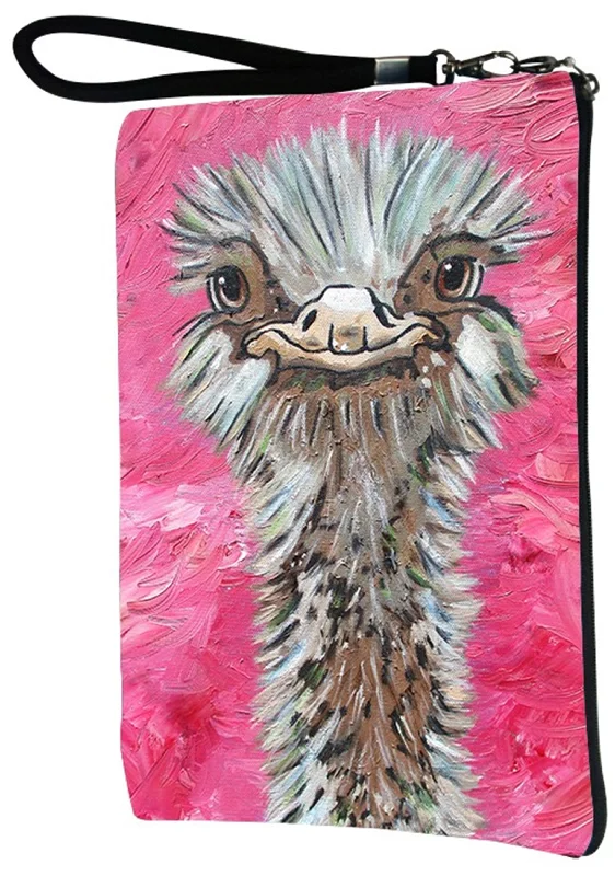 Ostrich Paw Pouch  - Santosha Luxury Meets Affordability – Shop Stunning Bags Now