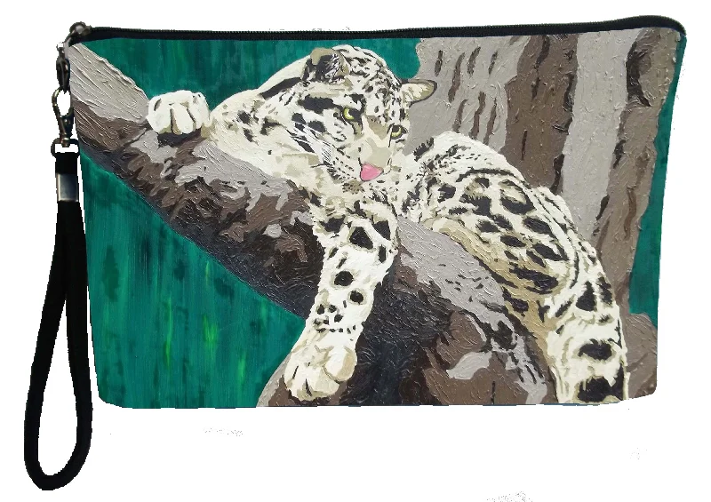 Clouded Leopard Paw Pouch - Secluded Grace Fashionable Bags At Must-Have Prices