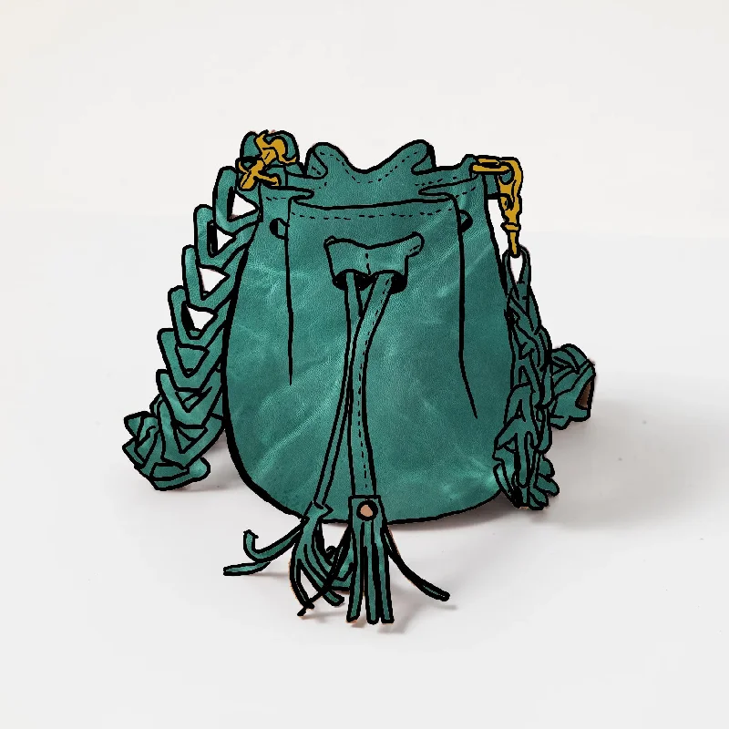 Teal Kodiak Mini Bucket Bag The Bag Sale You've Been Waiting For Is Here