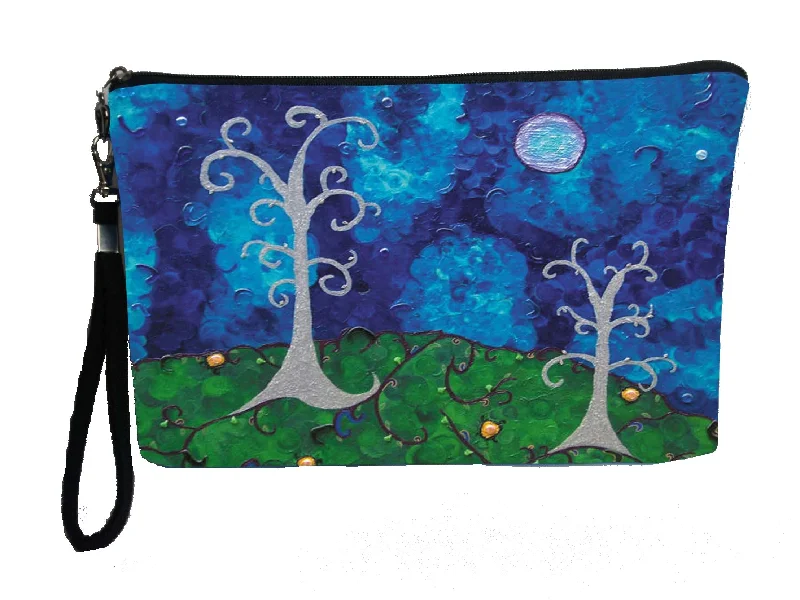 Whimsical Trees Paw Pouch - The Couple Chic Crossbody Bags, Limited Offers