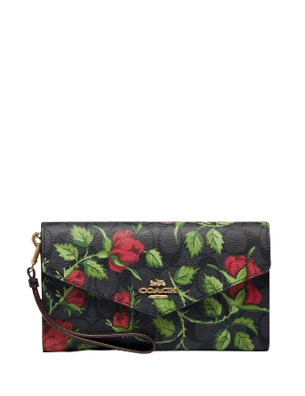 Coach Travel Envelope Wallet In Signature Canvas With Fairytale Rose Print Affordable Luxury – Exclusive Savings On Premium Bags Coach Travel Envelope Wallet In Signature Canvas With Fairytale Rose Print Affordable Luxury – Exclusive Savings On Premium Bags