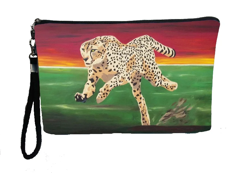 Cheetah Paw Pouch - Twilight Run Stylish Handbags At Unbeatable Discounts